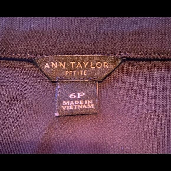 Ann Taylor black wrap dress - Picture 8 of 9